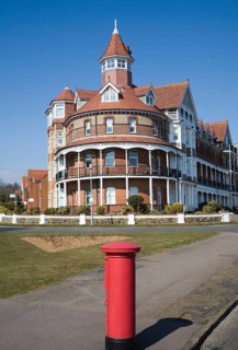 Apartments in large former hotel on the Esplanade, Frinton on Sea, Essex, England, United Kingdom,
