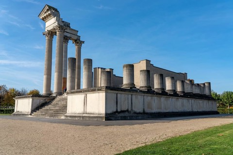 Xanten Archaeological Park, open-air museum on the site of the former Roman city of Colonia Ulpia