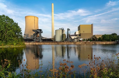 The Heyden power plant, coal-fired power plant, which was shut down in July 2021 and kept as a grid