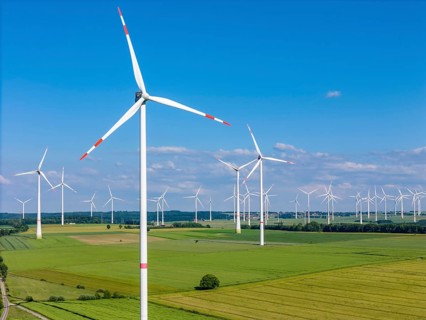 Wind farm north-east of Bad Wünnenberg, Ostwestfalen-Lippe, Paderborn district, North