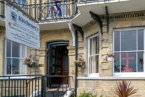 Lord Kitchener Memorial Holiday Centre guesthouse, Lowestoft, Suffolk, England, UK