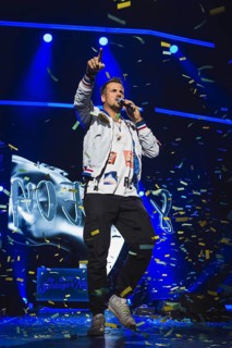 Stereoact at the Schlagernacht des Jahres live on Das Original Tour in the Berlin Uber Arena on 16