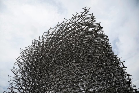 The Hive, artwork by Wolfgang Buttress, Royal Botanic Gardens (Kew Gardens), UNESCO World Heritage
