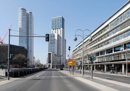 The Bikini shopping centre and the Hotel Waldorf-Astpria on Berlin's Breitscheidplatz. Where there