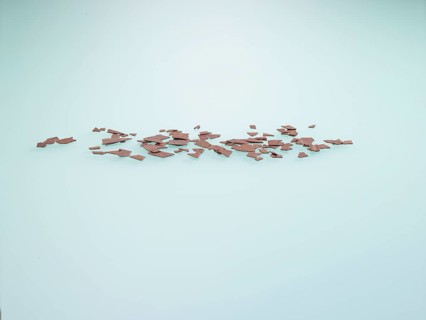Chocolate chips as sprinkle decoration for decorating ice cream, cakes and muffins, studio photo