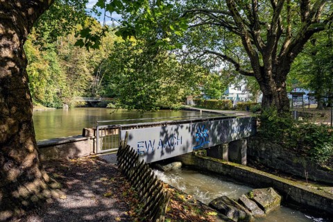 The Aachtopf, also known as the Aachquelle, a sight and tourist attraction in Hegau, is a karst
