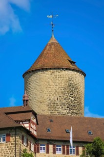 Reichenberg Castle, Staufer castle complex, hilltop castle, historical building, built between 1230
