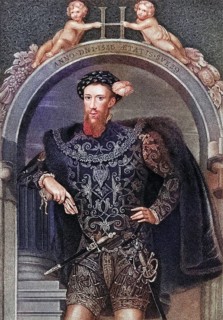 Henry Howard, Earl of Surrey, 1517-1547 English poet From the book Lodges British Portraits, London