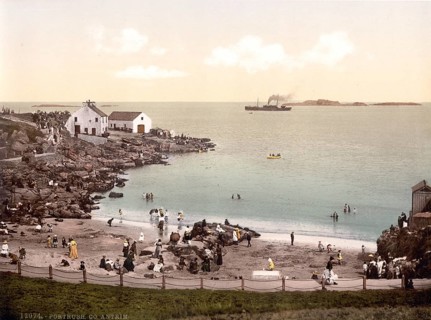 Portrush, small coastal town in the historic county of Antrim in north-east Ireland, Historic,