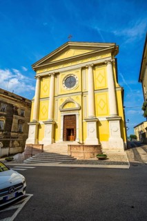 Church in Soave, Veneto, Italy, Europe
