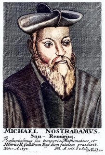 Nostradamus (Michel de Notradame 1503-1556) . French physician and astrologer, Historical,