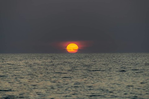 Sunset, Koh Mook Island, Andaman Sea, Thailand, Southeast Asia, Asia