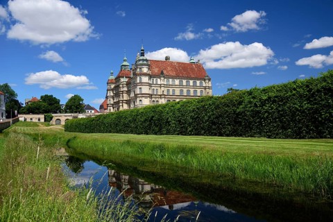 Europe, Germany, Mecklenburg-Western Pomerania, Güstrow, Güstrow Castle, built in the 16th century,