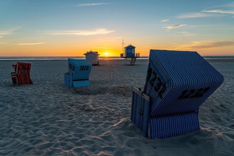North Sea island of Langeoog, early summer, shortly after the first easing of the lockdown in the