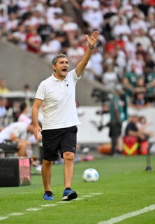 Coach Ernesto Valverde Tejedor Athletic Club Bilbao, gesture, gesture, on the sidelines, MHPArena,