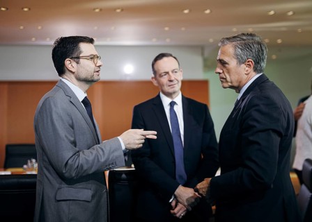 Marco Buschmann (FDP), Federal Minister of Justice, and Volker Wissing (FDP), Federal Minister of