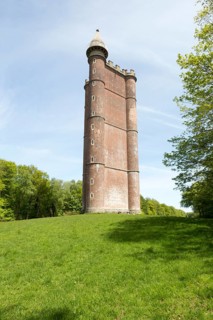 King Alfred's Tower, Folly ofKing Alfred's the Great or Stourton Tower, Stourhead, Somerset,
