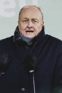 Joachim Rukwied, President of the German Farmers' Association (DBV), pictured during the farmers'