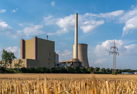 The Heyden power plant, coal-fired power plant, which was shut down in July 2021 and kept as a grid