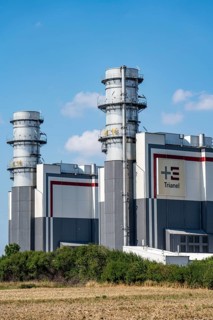 Trianel Hamm-Uentrop combined-cycle gas and steam power plant, two power plant units, each with an