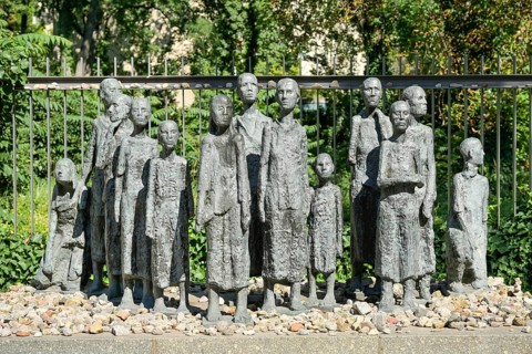 Memorial to the Große Hamburger Straße collection camp, Mitte, Berlin, Germany, Europe