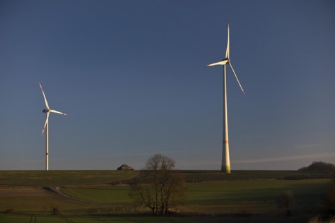 Wind turbines, wind farm, Bad Wünnenberg, Paderborn plateau, North Rhine-Westphalia, Germany,