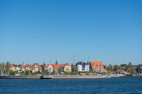 Maritime Svendborg, marina, pier, Great Belt, Baltic Sea, Fyn, Fyn Island, Denmark, Europe