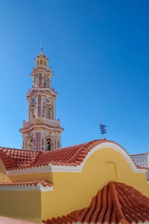Panormitis Monastery, Monastery Church, Symi Island, Dodecanese, Greek Islands, Greece, Europe