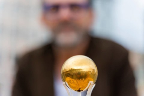 The internationally renowned artist Niclas Castello, who will be honoured with the European Art