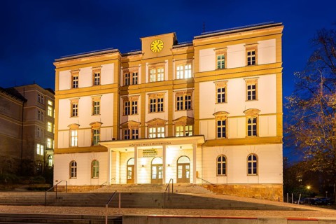 The University of Applied Sciences Mittweida (HSMW for short, with the suffix Hochschule für
