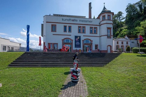 Art gallery in the former Riegel brewery, Riegel am Kaiserstuhl, Baden-Württemberg, Germany, Europe
