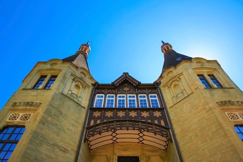 Varbüler Castle, Hemmingen Castle, former seat of the Barons of Varnbüler, main building now town