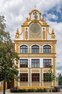 Luitpold Primary School, built in 1901 in Art Nouveau style, Memmelsdorfer Str. 7A, Bamberg, Upper