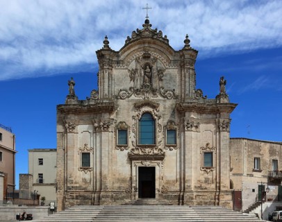 Chiesa di San Francesco di Assisi, Church of St Francis of Assisi, Matera, Basilicata, Italy,