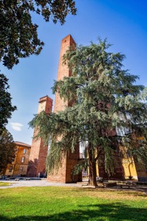 Towers of Pavia, Lombardy, Italy, Europe