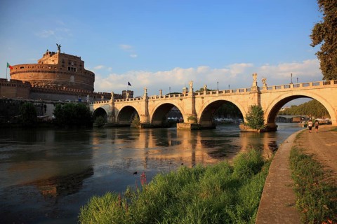 Castel Sant'Angelo, Mausoleo di Adriano, Mausoleum for the Roman Emperor Hadrian, Castel