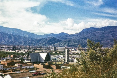 Suburbs of Medellin, Colombia, South America 1961, South America