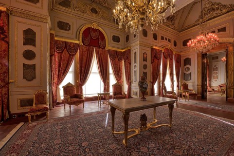 Mecidiye Pavilion or New Pavilion, Topkapi Palace, Istanbul, Turkey, Asia