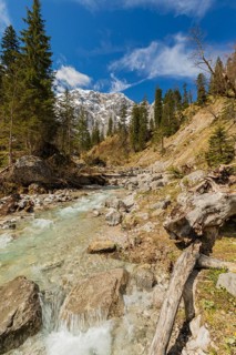 Enger-Grund creek, Eng valley, Austria, Europe
