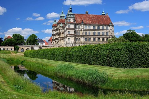 Europe, Germany, Mecklenburg-Western Pomerania, Güstrow, Güstrow Castle, built in the 16th century,