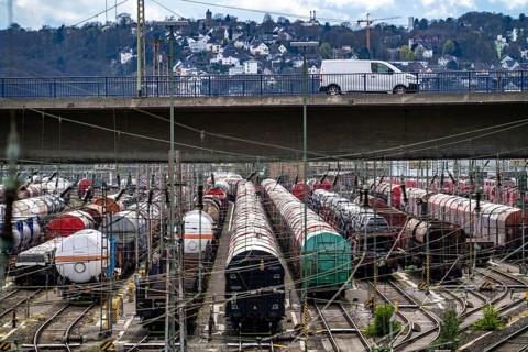 The Hagen-Vorhalle marshalling yard, one of the 9 largest in Germany, is located on the