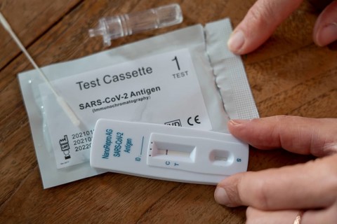 Corona antigen rapid test, lay test, self-test, for the detection of SARS-CoV-2 infection, test