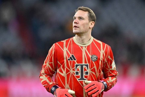 Goalkeeper Manuel Neuer FC Bayern Munich FCB (01) portrait Allianz Arena, Munich, Bavaria, Germany,