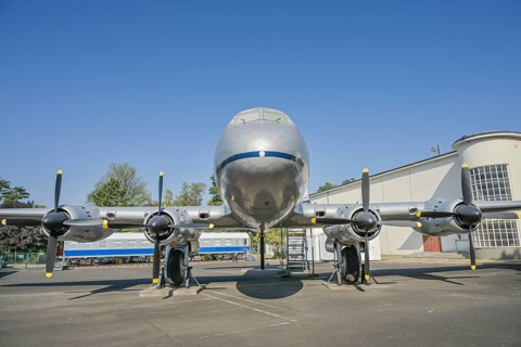 Hastings TG 503 sultana bomber, Allied Museum, Clayallee, Dahlem, Berlin, Germany, Europe