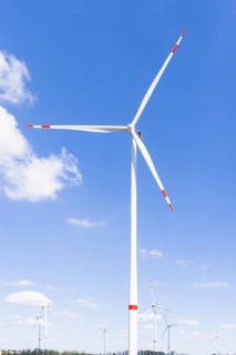 Hochheim wind farm, Wangenheim, Thuringia, Germany, Europe