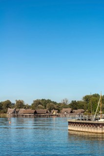 Unteruhldingen, Lake Constance, reconstruction, Stone Age, Lake Constance Museum,