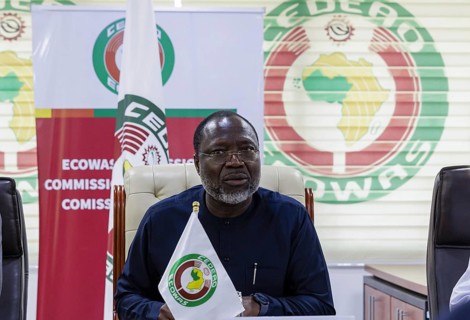 Omar Alieu Touray, President of the ECOWAS Commission, Abouja, 05.02.2024