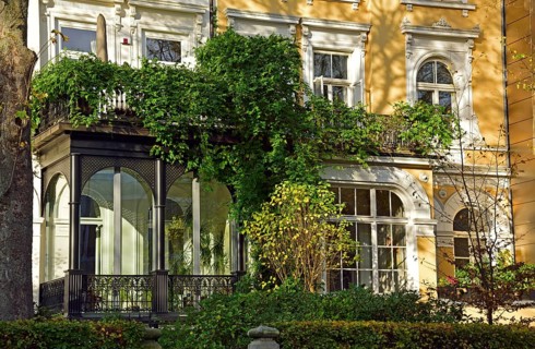Europe, Germany, Hamburg, Rotherbaum, architecture, facade residential building, Gründerjahre,