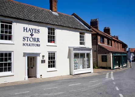 Historic buildings in the town of Holt, north Norfolk, England, United Kingdom, Europe