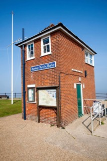 Maritime Museum and Coast Watch building, Mundesley, Norfolk, England, United Kingdom, Europe